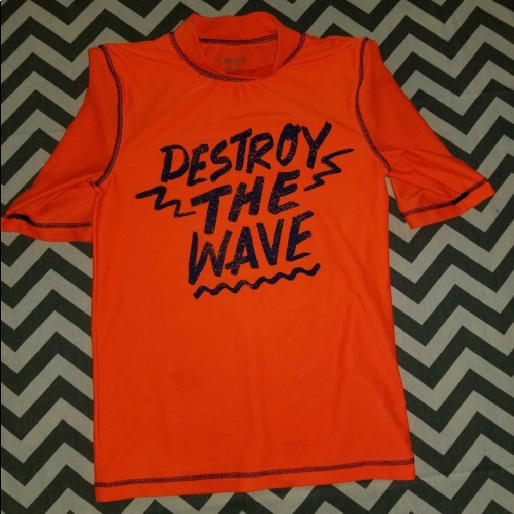 Boy’s Swim Top Rashguard Size L (12-14)